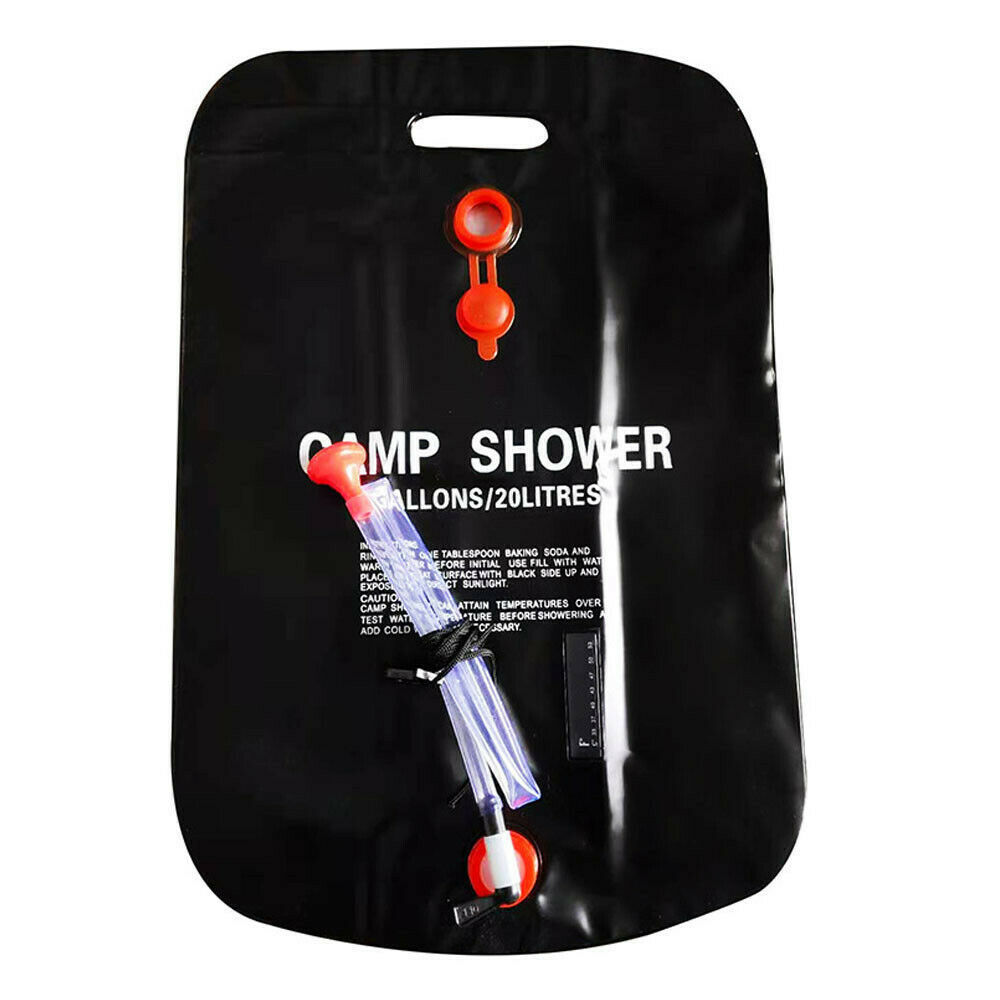 20L Portable Solar Camping Shower – Compact & Efficient - WildHorizonte 