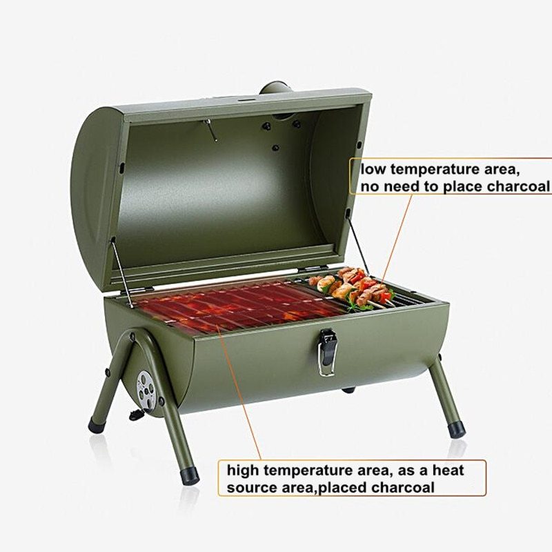 Portable Outdoor BBQ Grill – Perfect for Patio - WildHorizonte 