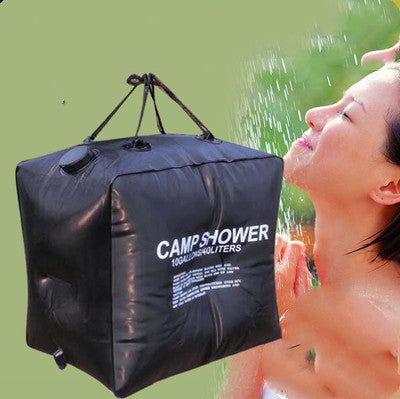 Portable Solar Heated Shower Bag for Outdoor - WildHorizonte 