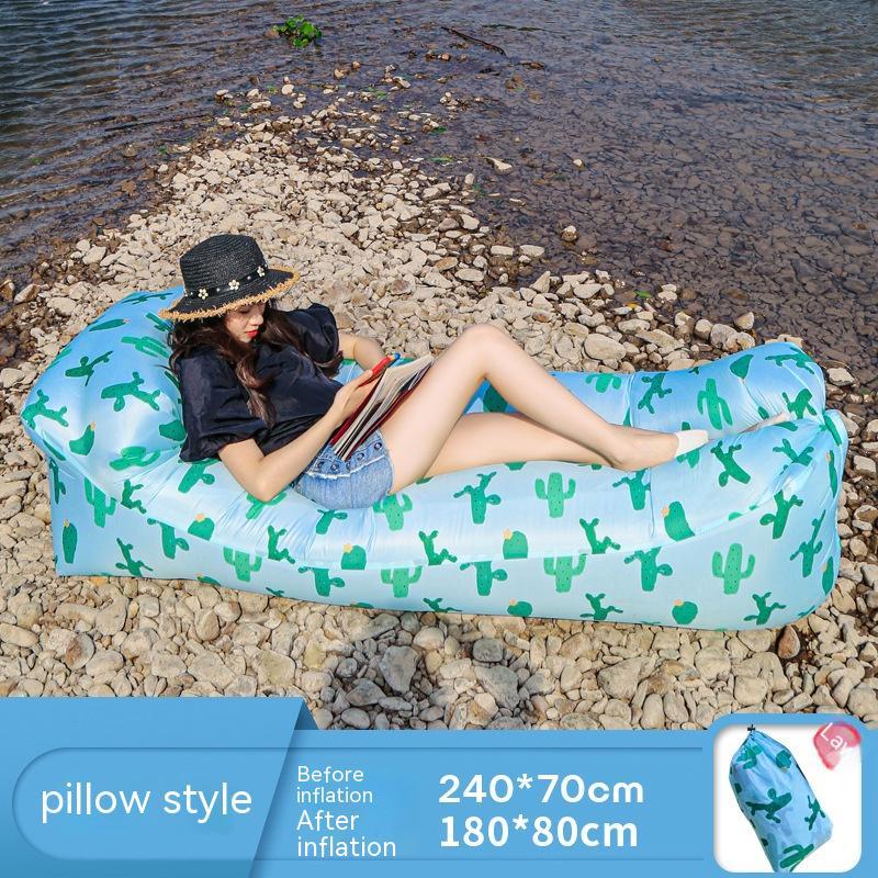 Inflatable Sofa for Picnic & Music Festivals – Outdoor Comfort - WildHorizonte 