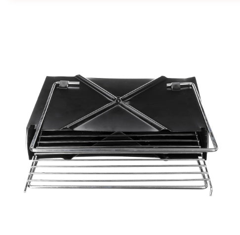 Portable Stainless Steel BBQ Grill for Outdoor Camping - WildHorizonte 