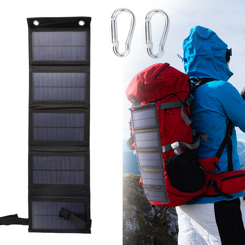 Portable Foldable Solar Panel for Outdoor Travel - WildHorizonte 